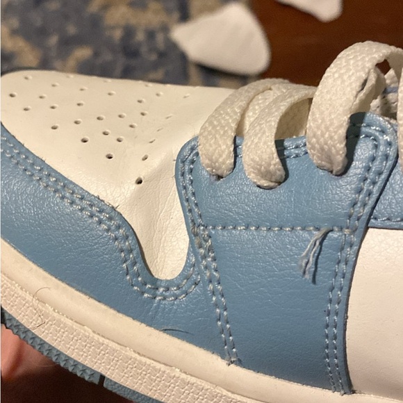 Jordan Blue and White Sneakers - Picture 7 of 8